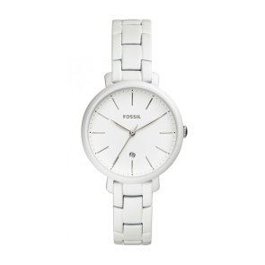 Watch strap Fossil ES4397 Stainless steel White 14mm